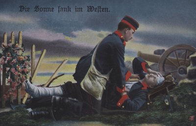 Le soleil se couche à l