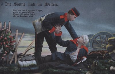 Le soleil se couche à l