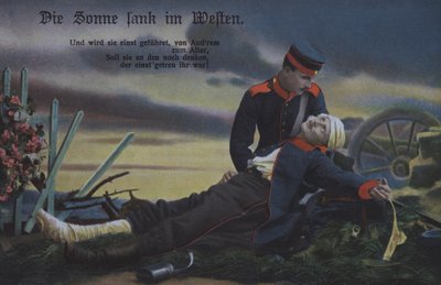 Le soleil se couche à l