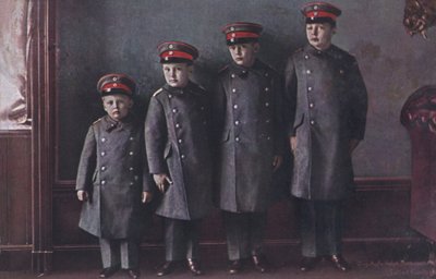 Les fils du prince héritier Guillaume d