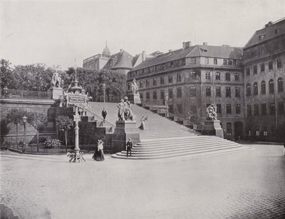 Escalier de la terrasse de Brühl - Photographer German