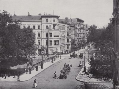 Pont Von der Heydt et rue Bendler - Photographer German