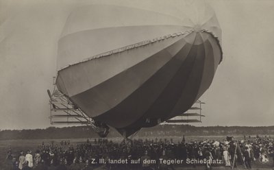 Zeppelin LZ III après l