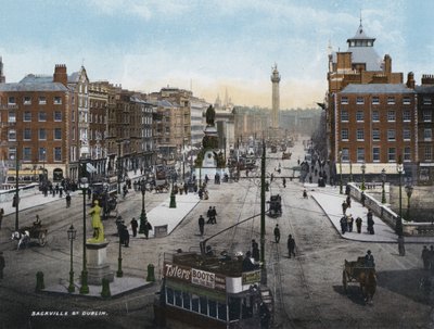 Rue Sackville, Dublin (photo couleur) - Photographer Irish