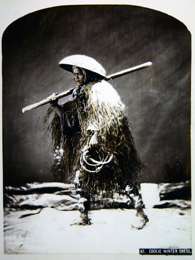 Porteur japonais dans ses vêtements d