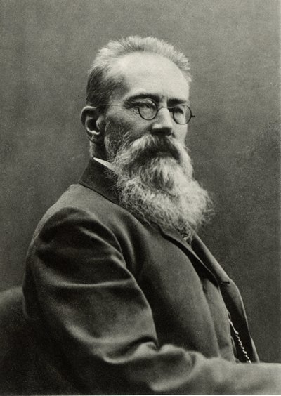 Nikolay Andreievich Rimsky-Korsakov (photo n/b) - Photographer Russian