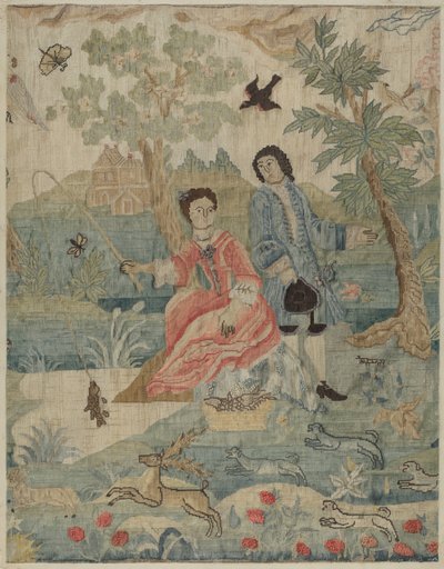 Broderie Petit Point, vers 1937 - Phyllis Dorr