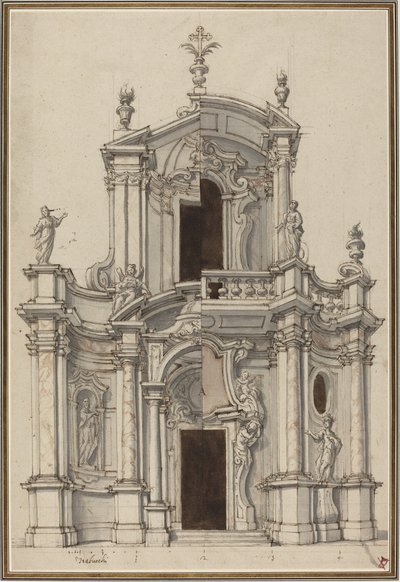 Élévation pour une façade d