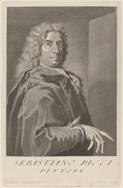 Sebastiano Ricci - Pier Antonio Pazzi after Giovanni Domenico Campiglia