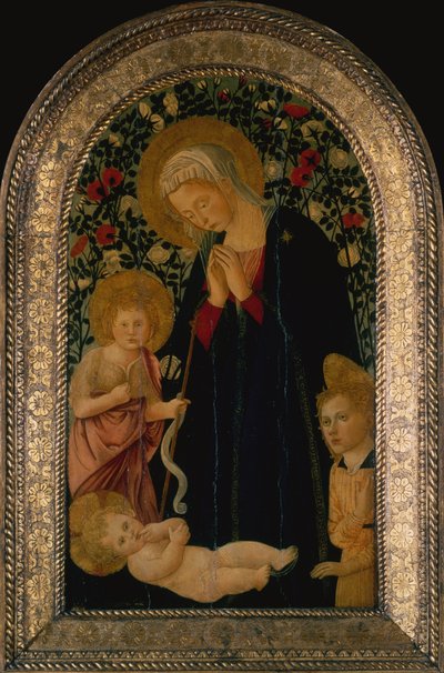 La Vierge adorant l