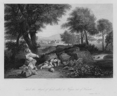Agar dans le désert, Genèse XXI - Pier Francesco Mola