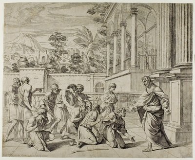 Joseph et ses frères - Pier Francesco Mola