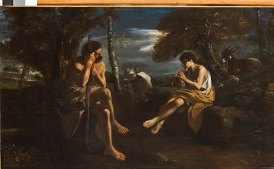 Mercure endormant Argus, c.1645-55 - Pier Francesco Mola