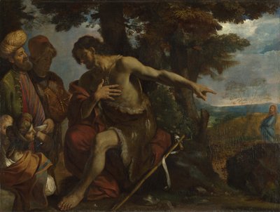 Saint Jean-Baptiste prêchant dans le désert, vers 1640 - Pier Francesco Mola