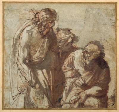 Saint Pierre renie le Christ - Pier Francesco Mola
