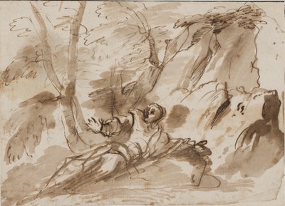La vision de Saint Bruno - Pier Francesco Mola