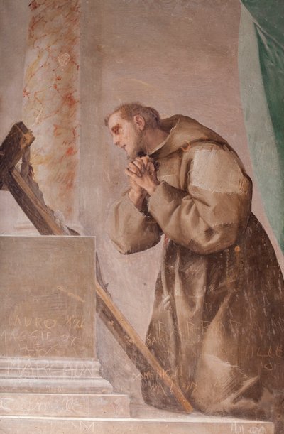 Prière de Saint François pour le salut - Pier Francesco Morazzone
