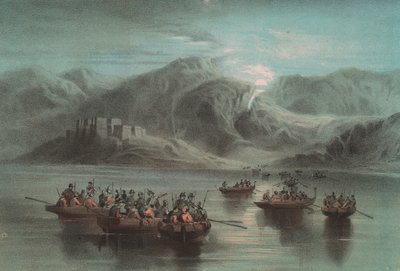 Débarquement des hommes de Garibaldi à Capo dell