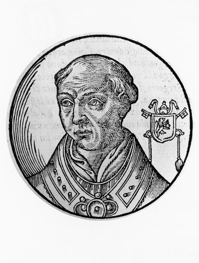 Portrait de Calixte II (Guy de Bourgogne, vers 1060-1124) - Blaise Nicolas Le Sueur