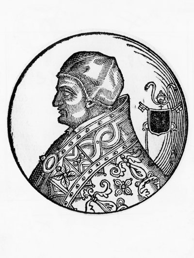 Portrait de Sabinien (mort en 606), 65e pape de l