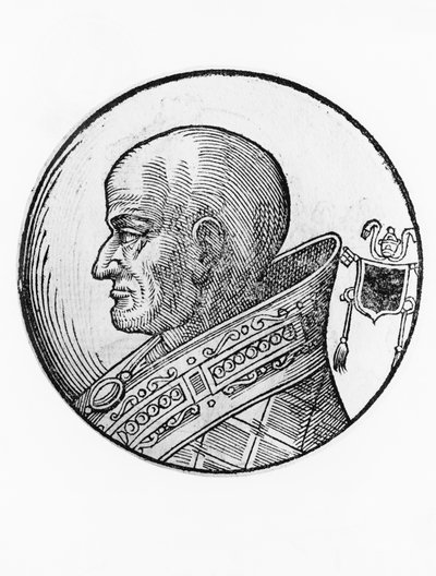 Portrait de Serge III (mort en 911) - Blaise Nicolas Le Sueur