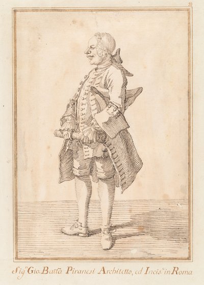 Giovanni Battista Piranesi - Pier Leone Ghezzi
