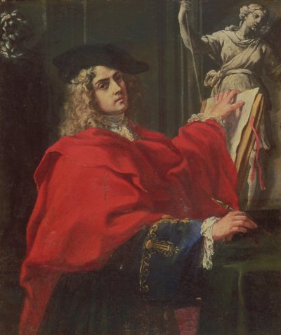 Autoportrait, 1702 - Pier Leone Ghezzi