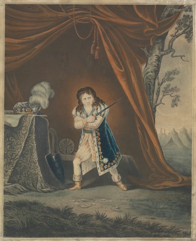 Richard III dans sa tente - "Richard III", Acte V, Scène III - Piercy Roberts