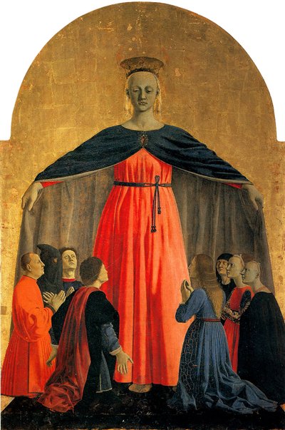 Madonna della Misericordia, vers 1460 - Piero della Francesca