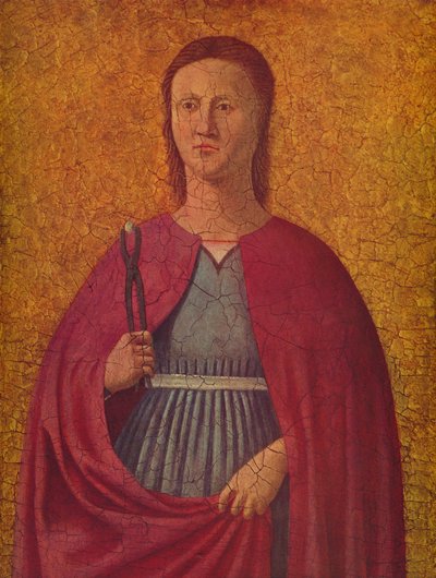 Sainte Apollonie, vers 1455-1460 - Piero della Francesca