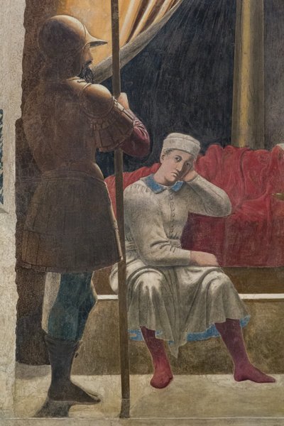 Le rêve de Constantin (détail) - Piero della Francesca