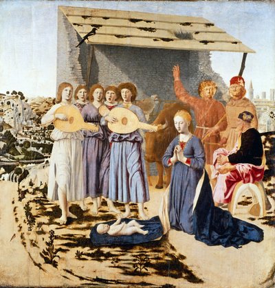 La Nativité - Piero della Francesca