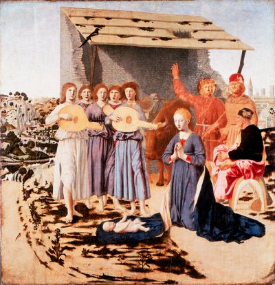 La Nativité, 1470-1475 - Piero della Francesca