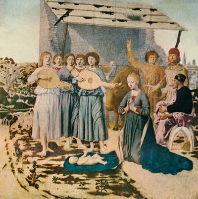 La Nativité, vers 1470 - Piero della Francesca