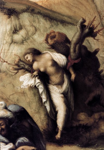 Andromède délivrée par Persée, détail - Piero di Cosimo