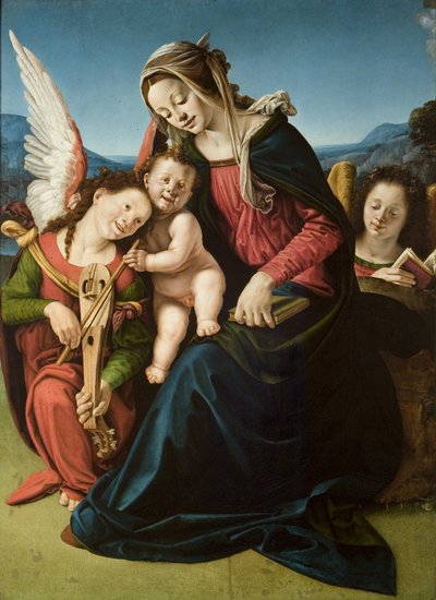 Madone et anges - Piero di Cosimo