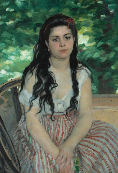 En été - La bohémienne - Pierre Auguste Renoir