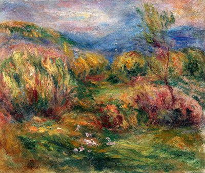 Paysage près de Cagnes-sur-Mer - Pierre-Auguste Renoir