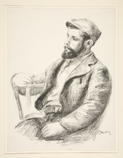 Portrait de Louis Valtat - Pierre-Auguste Renoir