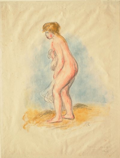 Baigneuse debout - Pierre-Auguste Renoir