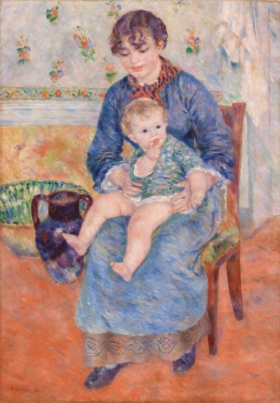 Jeune mère - Pierre-Auguste Renoir