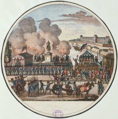 Proclamation du pays en danger 22 juillet 1792, c.1794-1802 - Pierre Gabriel Berthault