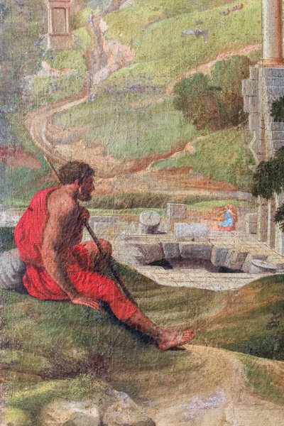 Paysage avec des ruines anciennes - Pierre (1612-88) Lemaire