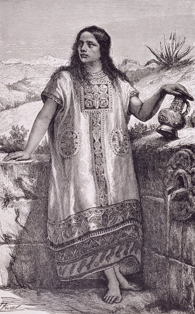 Jeune fille toltèque, de 