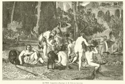 Paix (gravure) - Pierre (after) Puvis de Chavannes