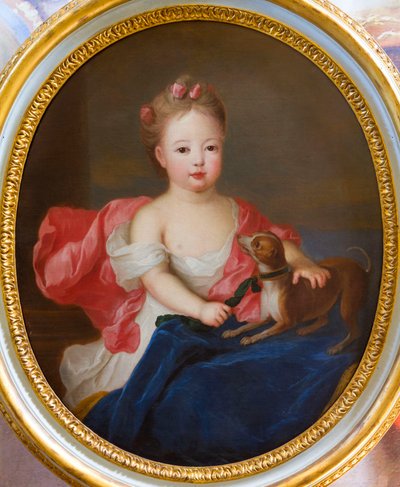 Portrait de la princesse de Lorraine, attribué à Pierre Gobert - Pierre (attr. to) Gobert