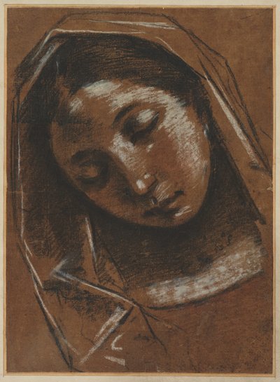 Tête de la Vierge - Pierre Adrien Dalpayrat