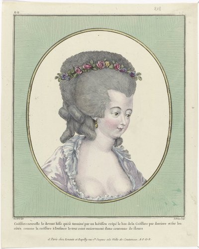 Coiffures, Poufs, Chapeaux et Bonnets: Onze Coiffures et Coiffes - Pierre Adrien Le Beau