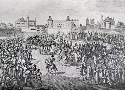 Entrée triomphale des Français à Varsovie, 28 novembre 1806 - Pierre Adrien Le Beau