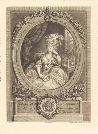 Les désirs naissants - Pierre Adrien Le Beau after Nicolas Tanché
